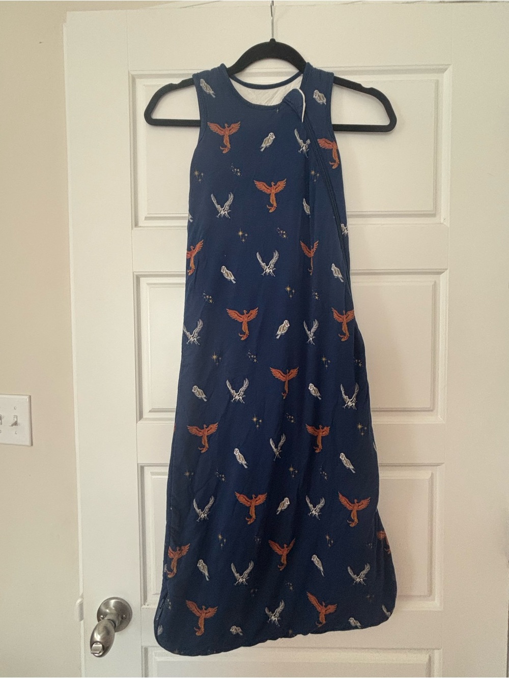 Kyte Baby Harry Potter Blue Sleep Sack In Flight Owls - L 1.0tog
28-42lbs